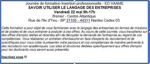 formation langage en entreprises